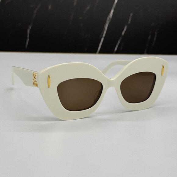 NEW LOEWE LW40127I 25E WOMEN SUNGLASSES WHITE LOEWE EYEWEAR main image 4